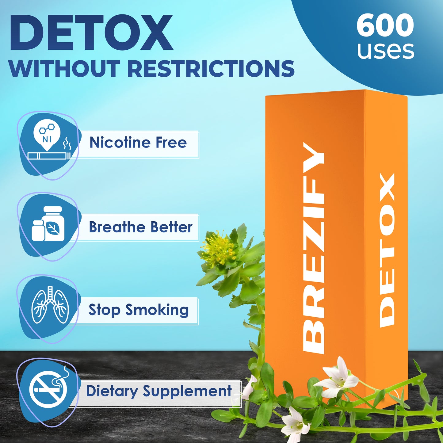 Brezify – Plant-Powered Wellness Diffuser | Spearmint Flavor