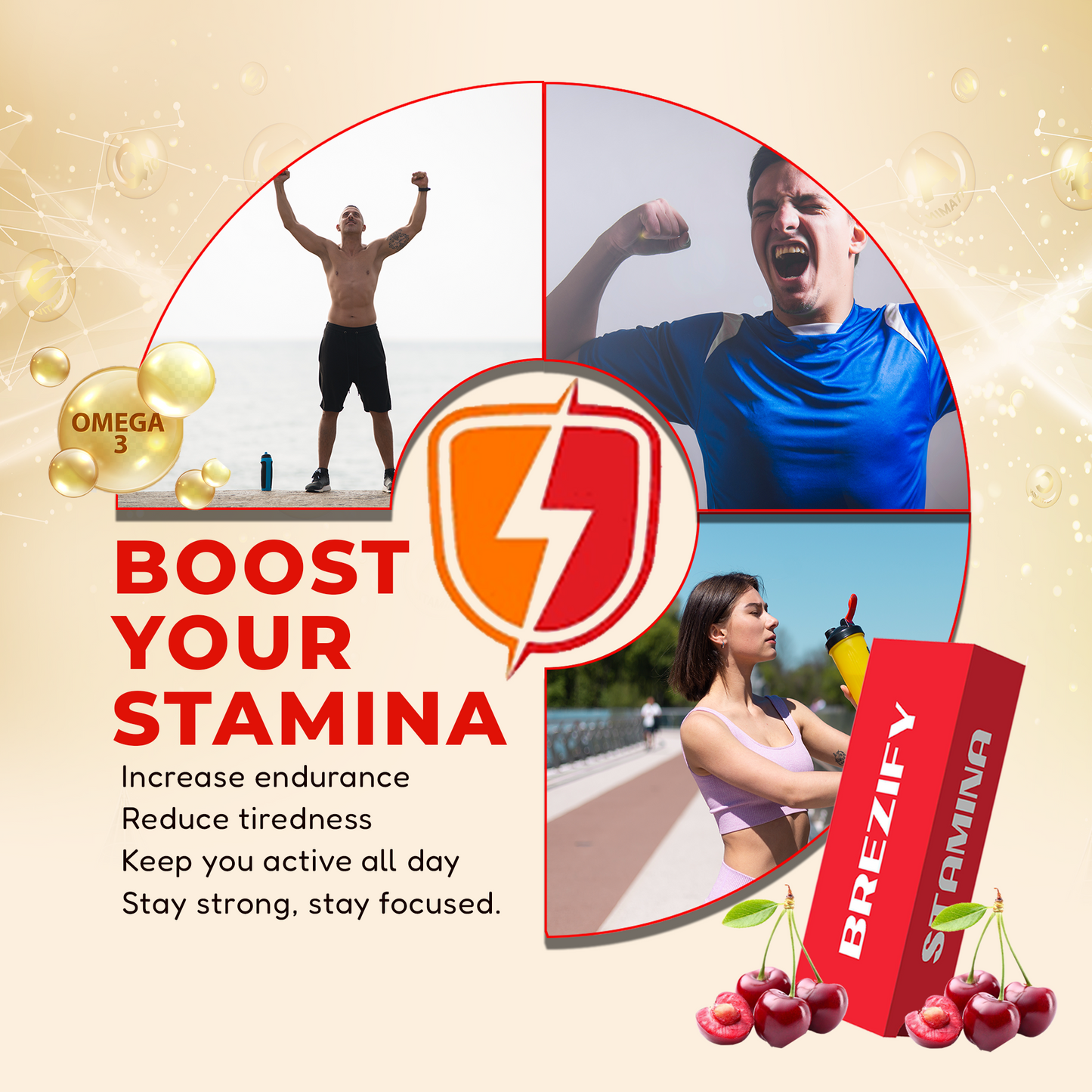 Brezify – Plant-Powered Stamina Boost Diffuser | Cherry Raspberry Flavor