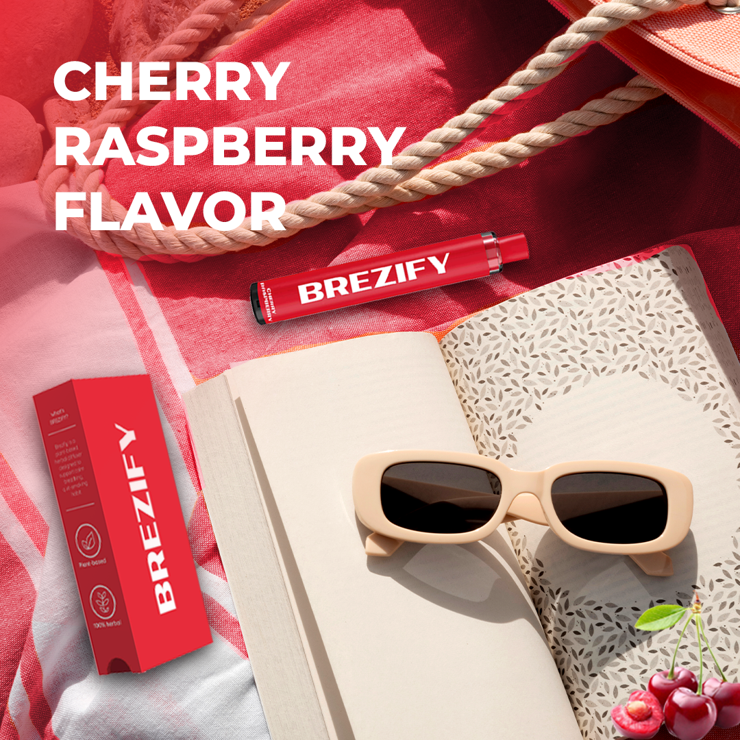 Brezify – Plant-Powered Stamina Boost Diffuser | Cherry Raspberry Flavor