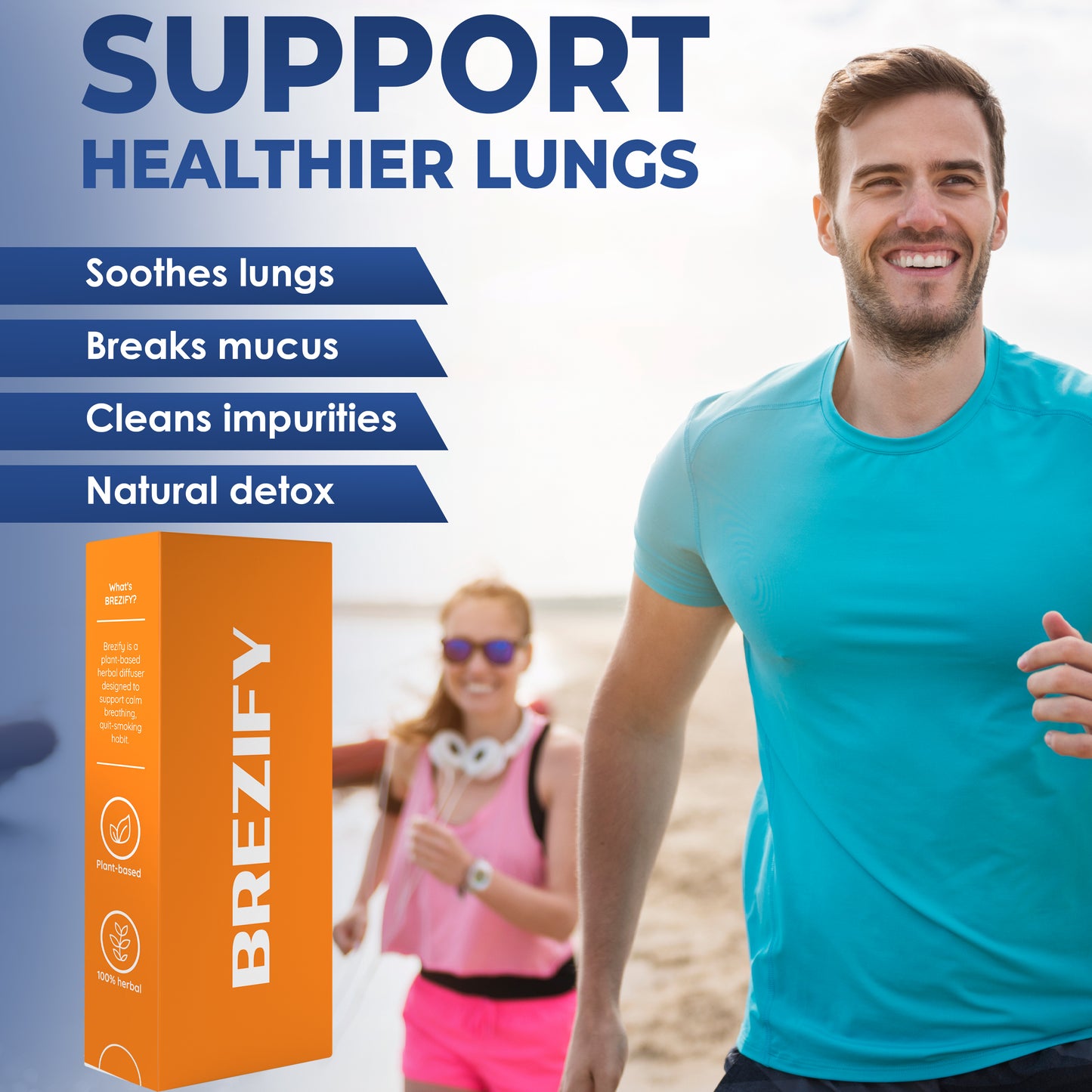 Brezify – Plant-Powered Wellness Diffuser | Spearmint Flavor