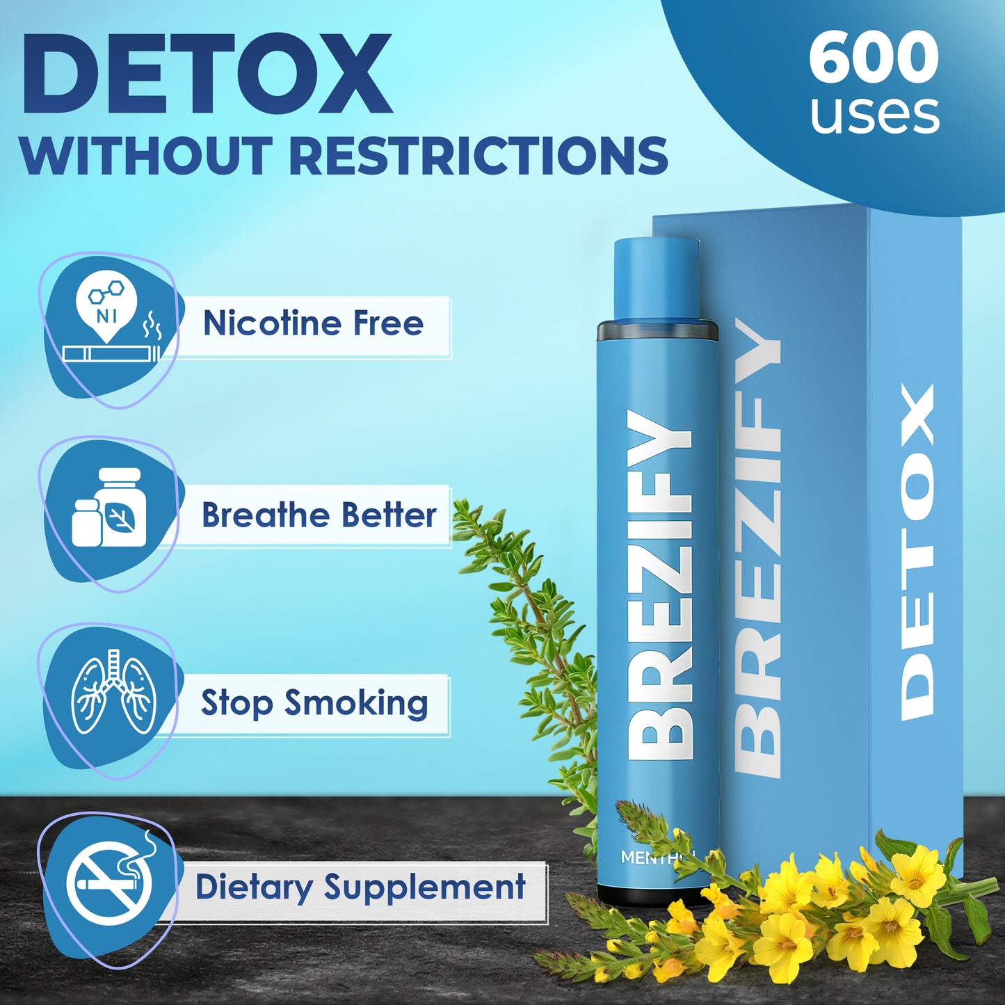 Detox | Mullein Diffuser | Menthol