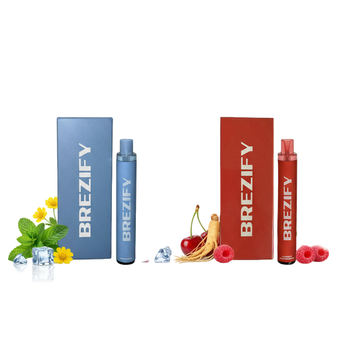 Brezify Life Balance Set |  Menthol Blue - Cherry Raspberry Flavor