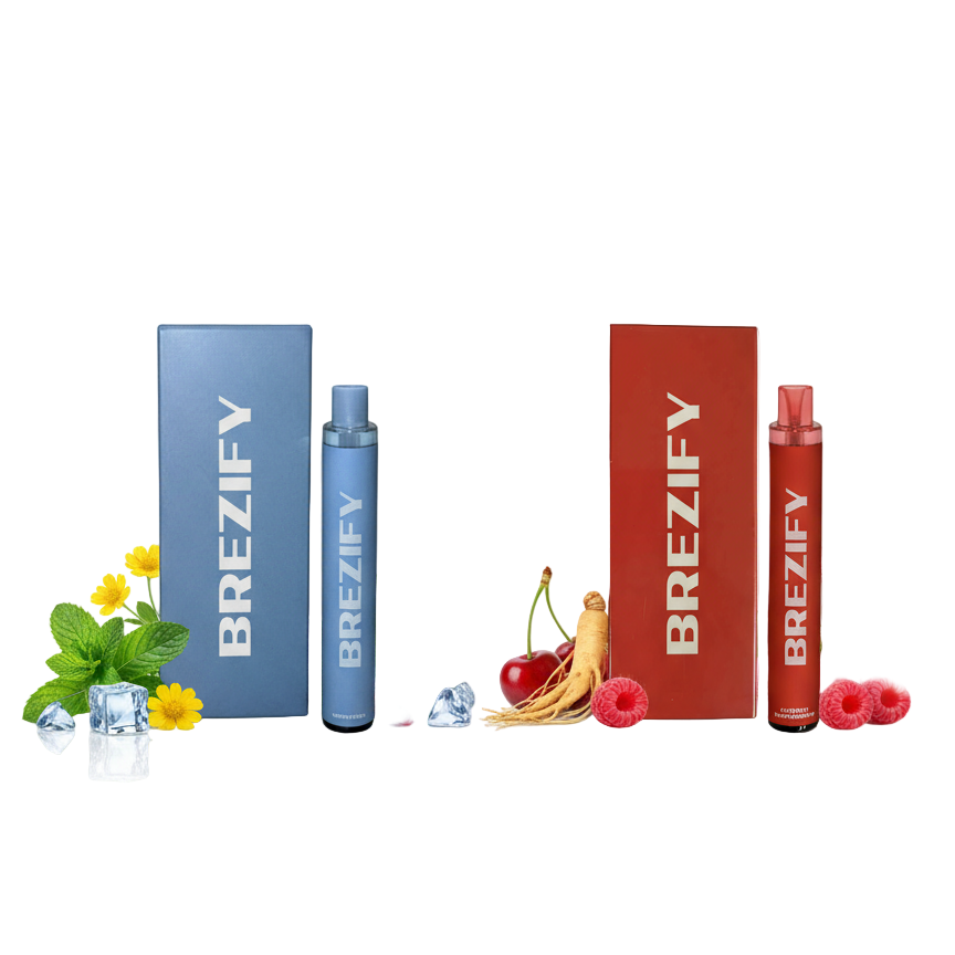 Brezify Life Balance Set |  Menthol Blue - Cherry Raspberry Flavor