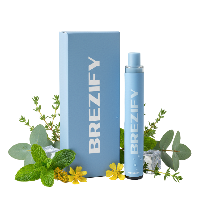 Brezify Herbal Diffuser | Menthol Blue Flavor