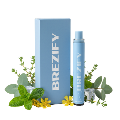 Brezify Herbal Diffuser | Menthol Blue Flavor