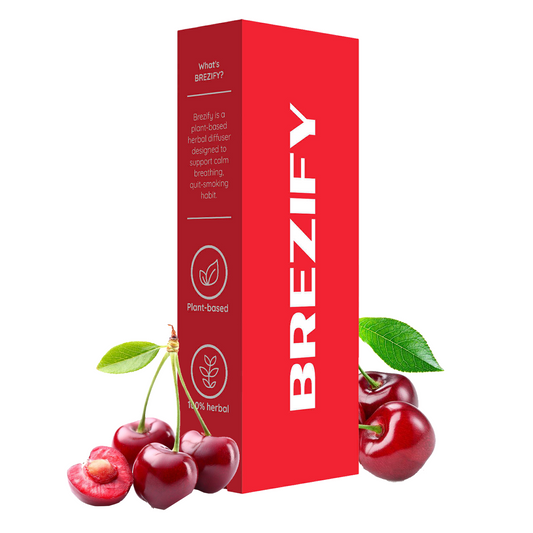 Brezify – Plant-Powered Stamina Boost Diffuser | Cherry Raspberry Flavor