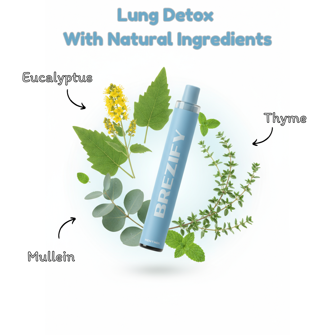 Brezify Herbal Diffuser | Menthol Blue Flavor
