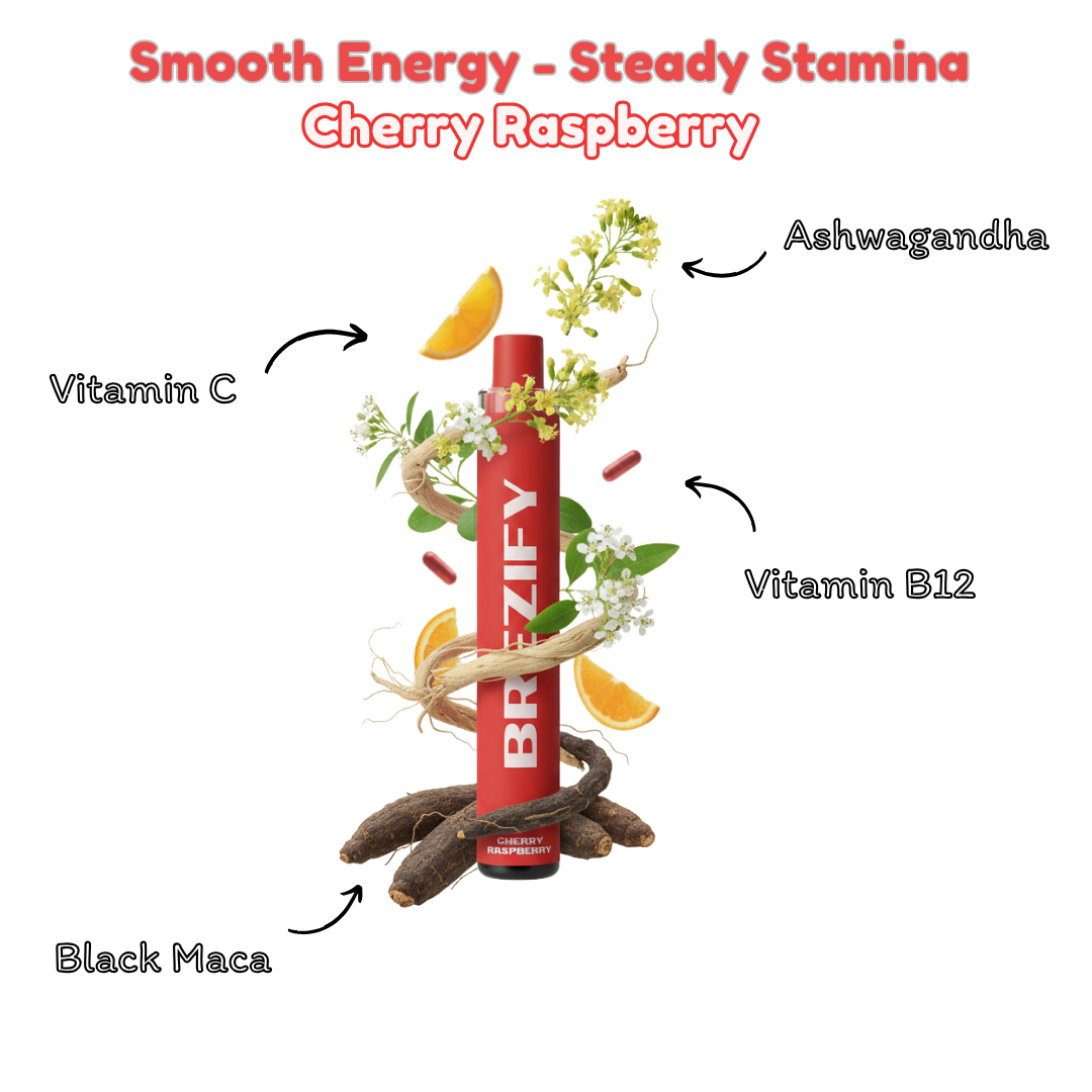 Brezify Herbal Diffuser | Cherry Raspberry Flavor