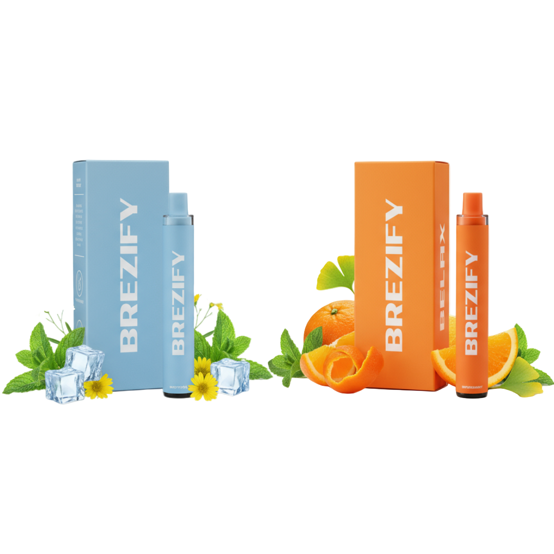 Brezify Day & Night Ritual Bundle | Menthol Blue & Spearmint Orange
