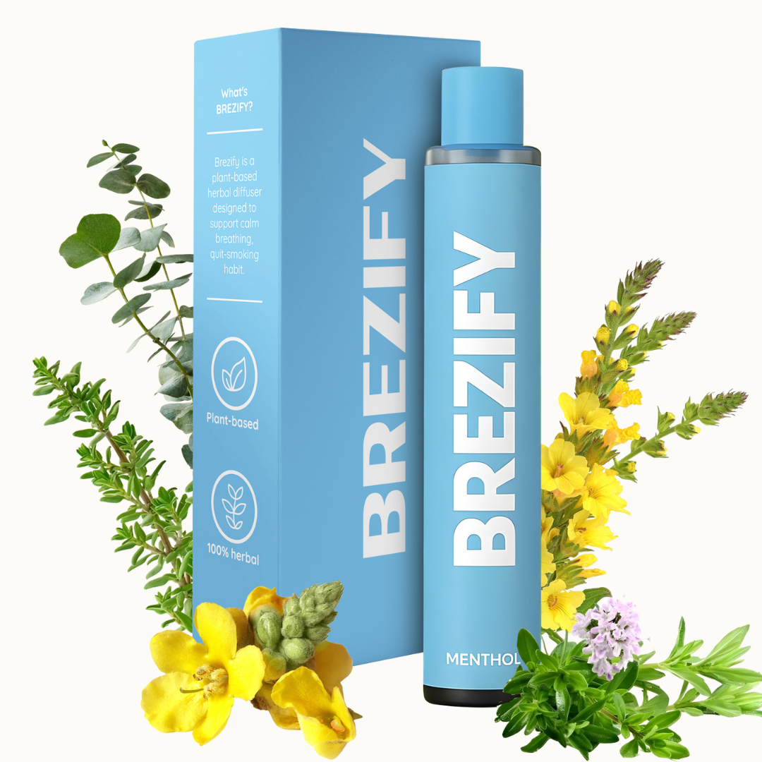 Brezify – Plant-Powered Lung Cleanser Diffuser | Menthol Flavor